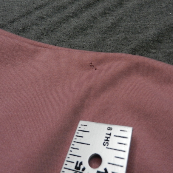 VINTAGE Enro Featherlock Shirt Size XL Pink Rose Polo Double Pocket - Picture 8 of 12